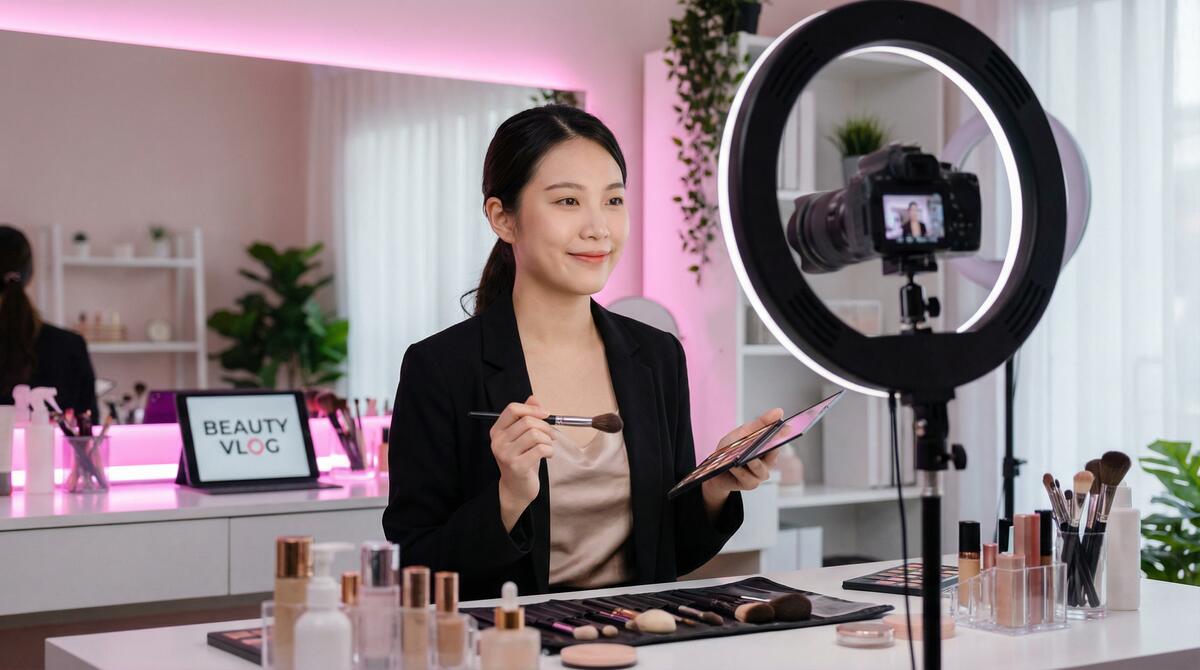 小马拉大车美妆视频